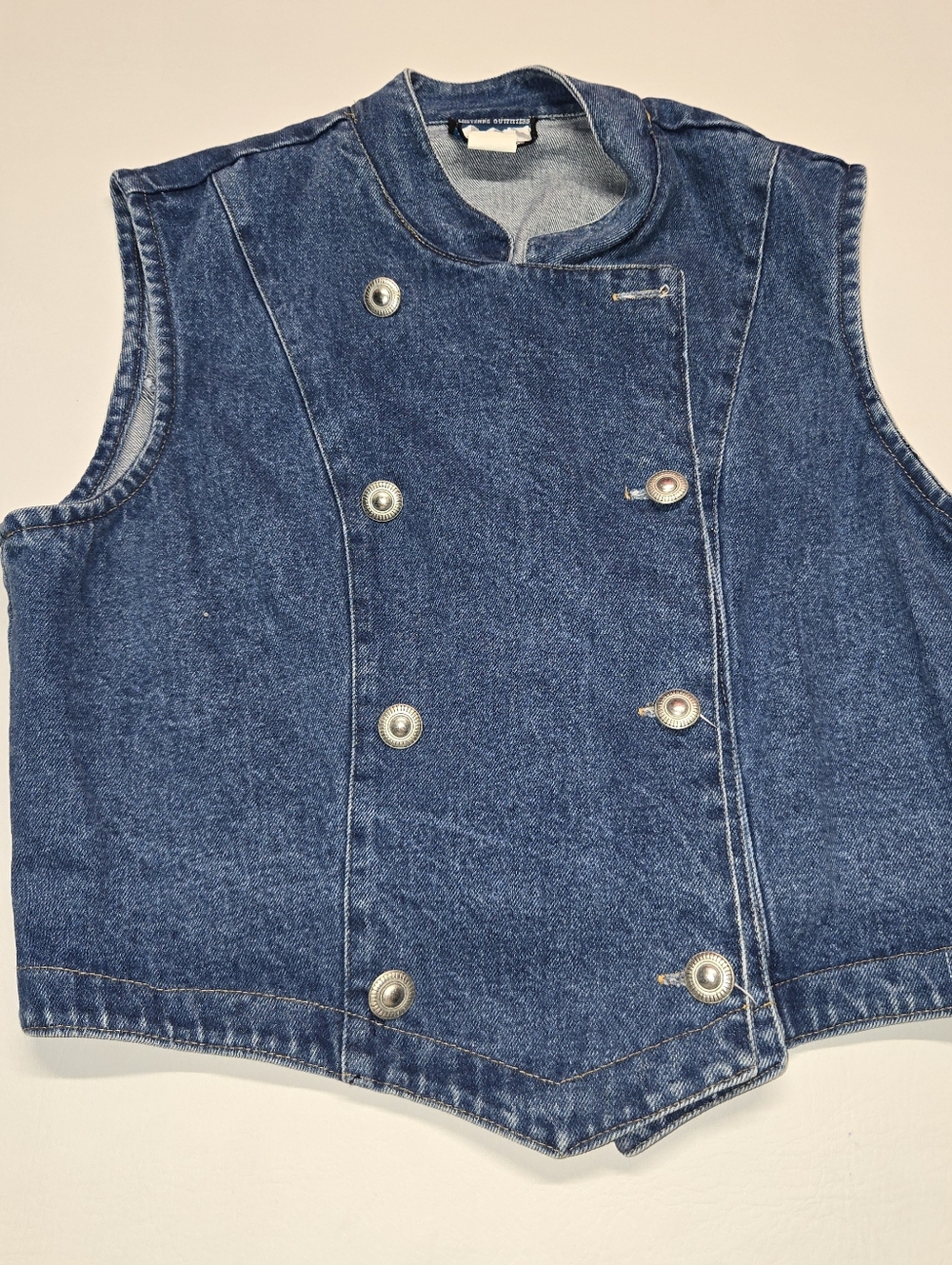Cheyenne Outfitters Vintage Denim Vest Western wear Womens M